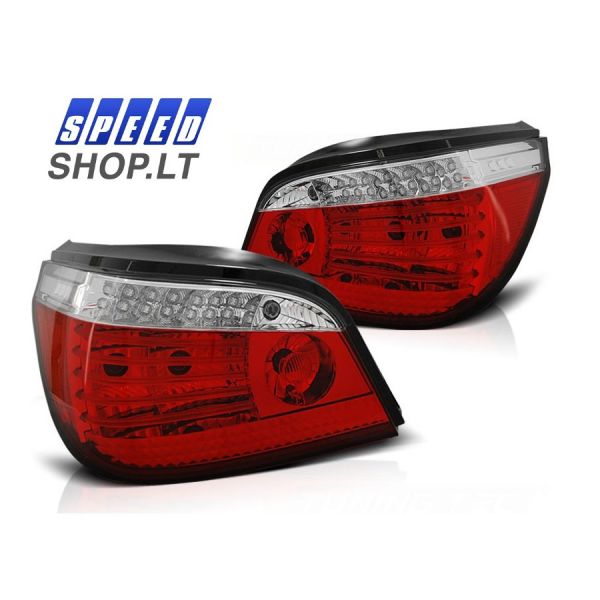 BMW 5 (E60) galiniia LED žibintai pre LCI